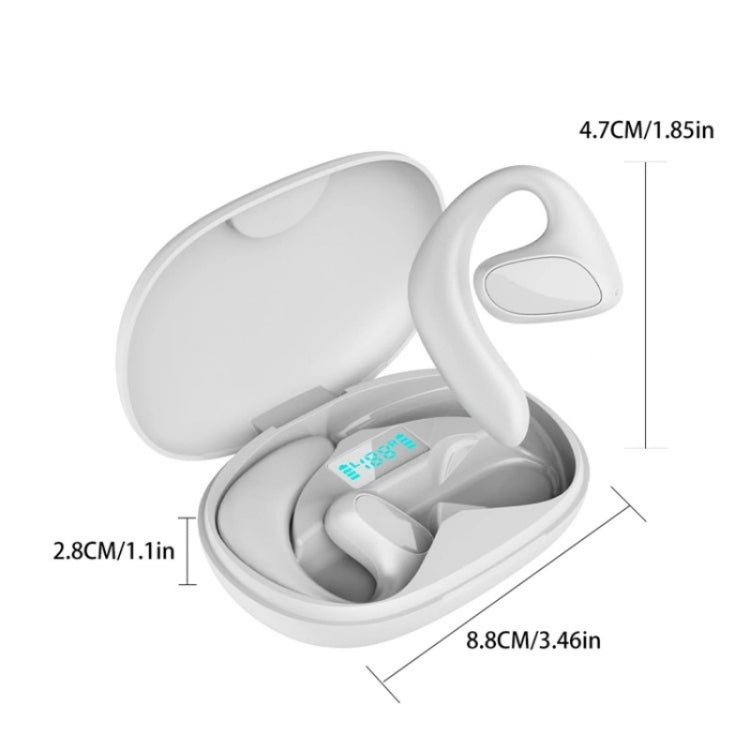 M8 Noise Reduction Smart Voice Translator TWS Bluetooth Headset 144 Languages Translation Earphones(White)