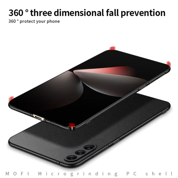 For Meizu 21 MOFI Fandun Series Frosted PC Ultra-thin All-inclusive Phone Case(Red)
