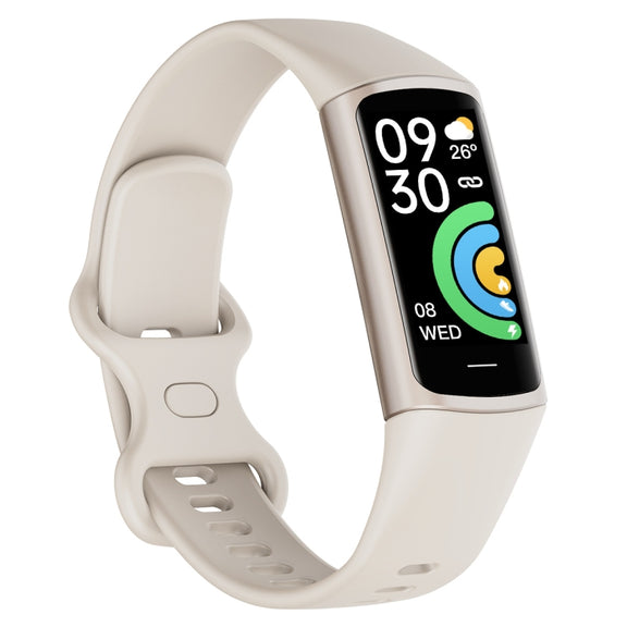 C68L IP67 Water-resistant Smart Bracelet Sport Fitness Tracker(White)