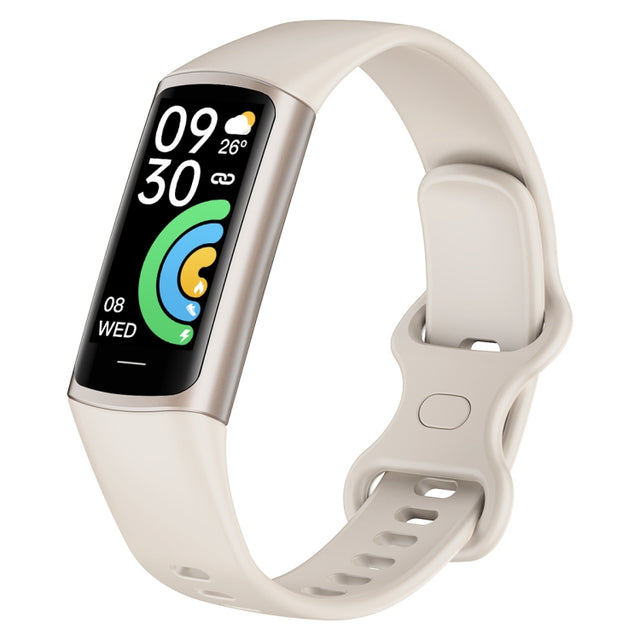 C68L IP67 Water-resistant Smart Bracelet Sport Fitness Tracker(White)
