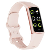 C68L IP67 Water-resistant Smart Bracelet Sport Fitness Tracker(Pink)