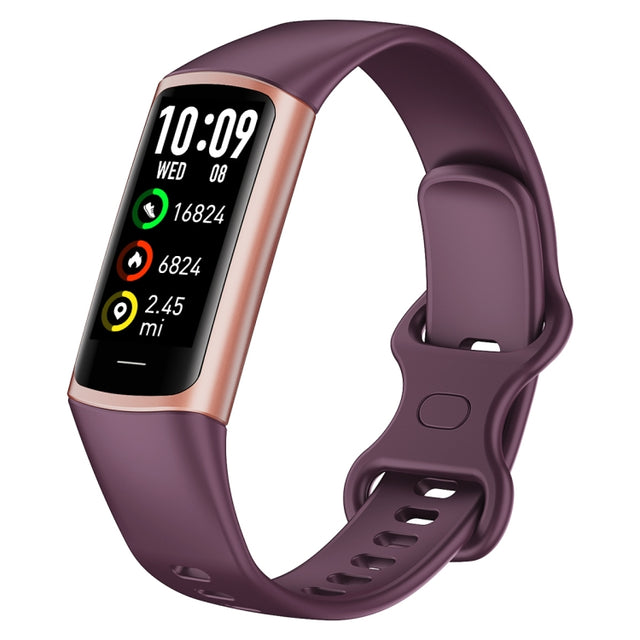 C68L IP67 Water-resistant Smart Bracelet Sport Fitness Tracker(Wine Red)