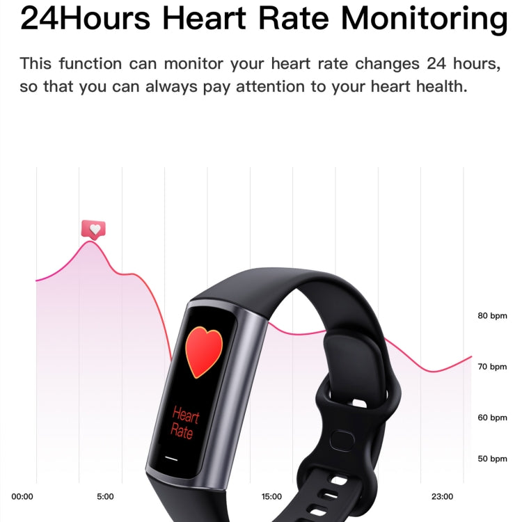 C68L IP67 Water-resistant Smart Bracelet Sport Fitness Tracker(Dark Blue)