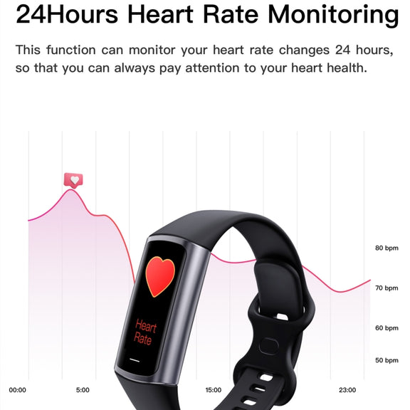 C68L IP67 Water-resistant Smart Bracelet Sport Fitness Tracker(White)