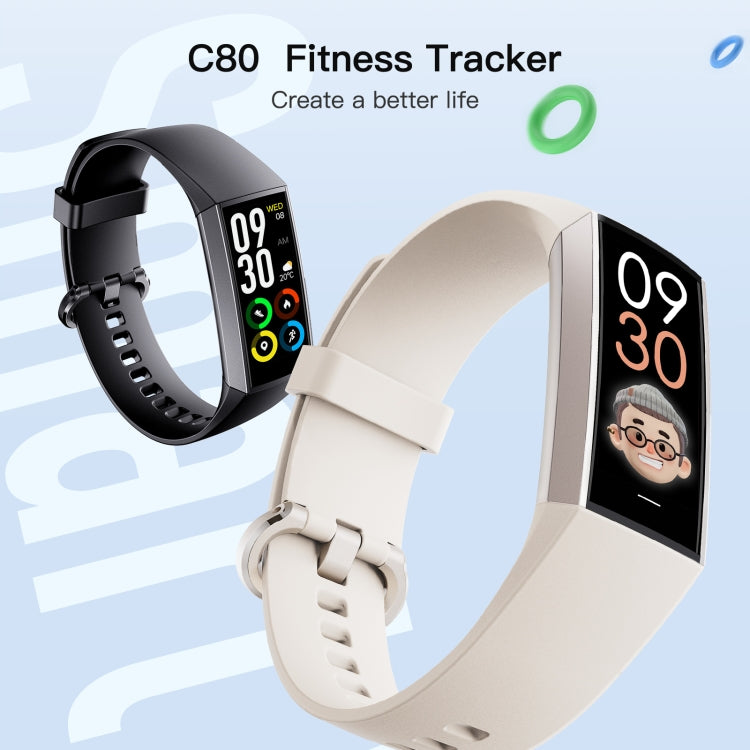 C80 IP67 Water-resistant Smart Bracelet Sport Fitness Tracker(Dark Blue)
