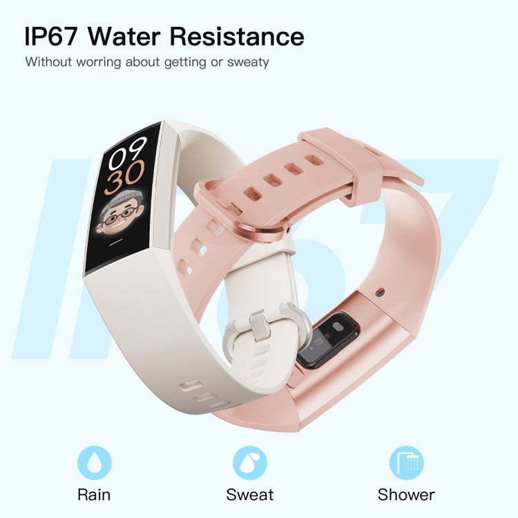 C80 IP67 Water-resistant Smart Bracelet Sport Fitness Tracker(Black)