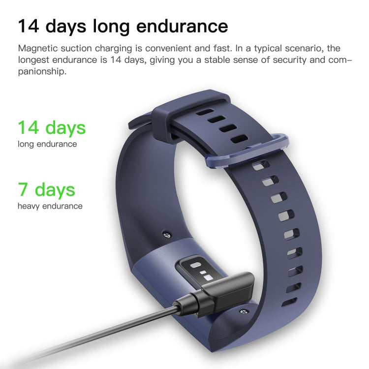 C80 IP67 Water-resistant Smart Bracelet Sport Fitness Tracker(Black)