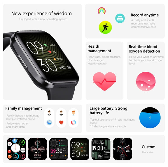 Q23 IP67 Water-resistant Smart Bracelet Sport Fitness Tracker(Black)