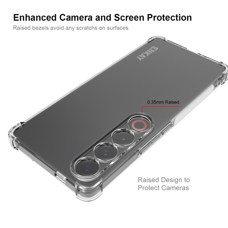 For Meizu 21 Pro ENKAY Hat-Prince Transparent TPU Shockproof Phone Case