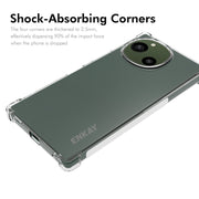 For Sharp Aquos R9 ENKAY Hat-Prince Transparent TPU Shockproof Phone Case