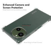 For Sharp Aquos R9 ENKAY Hat-Prince Transparent TPU Shockproof Phone Case