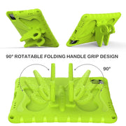 For iPad Air 11 2024 Butterfly Bracket EVA Shockproof Tablet Case(Mint Green)