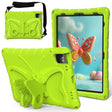 For iPad Pro 11 2024 Butterfly Bracket EVA Shockproof Tablet Case(Grass Green) - iPad Pro 11 2024 Cases by PMC TechLife | Online Shopping South Africa | PMC TechLife | Buy Now Pay Later Mobicred
