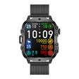 QX11 1.96 inch Color Screen Smart Watch Milan Steel Strap Support Bluetooth Call(Black) - Smart Watches by PMC TechLife | Online Shopping South Africa | PMC TechLife