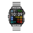 QX11 1.96 inch Color Screen Smart Watch Slub Steel Strap Support Bluetooth Call(Silver) - free shipping - PMC TechLife - Order now!