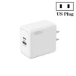 USB 67W / PD 33W Super fast Charging Full Protocol Mobile Phone Charger���US Plug(White) - USB Charger by PMC TechLife | Online Shopping South Africa | PMC TechLife | Buy Now Pay Later Mobicred
