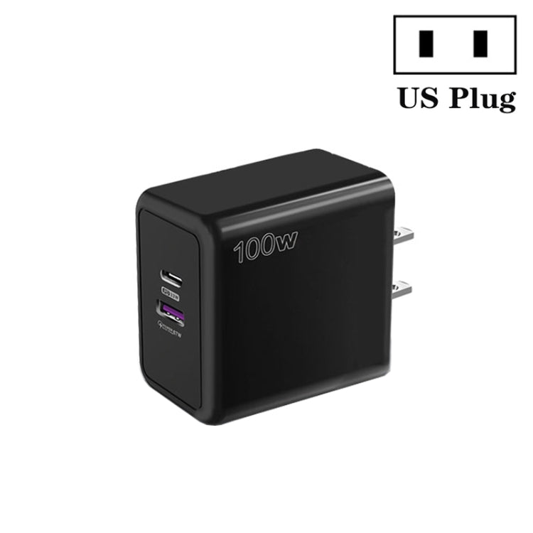 USB 67W / PD 33W Super fast Charging Full Protocol Mobile Phone Charger���US Plug(Black)