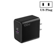 USB 67W / PD 33W Super fast Charging Full Protocol Mobile Phone Charger���US Plug(Black) - USB Charger by PMC TechLife | Online Shopping South Africa | PMC TechLife | Buy Now Pay Later Mobicred