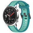 For Amazfit GTR 4 Pro 22mm Two-Color Textured Silicone Watch Band(Water Duck) - Watch Bands by PMC TechLife | Online Shopping South Africa | PMC TechLife