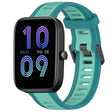 For Amazfit Bip 3 20mm Two-Color Textured Silicone Watch Band(Water Duck) - Watch Bands by PMC TechLife | Online Shopping South Africa | PMC TechLife