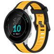 For Garmin Forerunner 55 20mm Two Color Textured Silicone Watch Band(Yellow+Black) - free shipping - PMC TechLife - Order now!