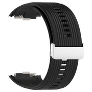 For Huawei Watch D Blood Pressure Watch Silicone Watch Band(Black)