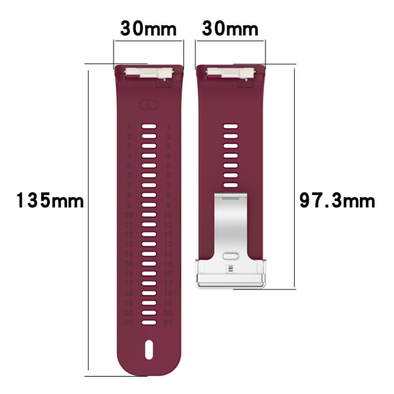 For Huawei Watch D Blood Pressure Watch Silicone Watch Band(Ivory White)