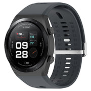 For Xiaomi Watch H1 Blood Pressure Watch Silicone Watch Band(Dark Grey)