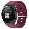 For Xiaomi Watch H1 Blood Pressure Watch Silicone Watch Band(Wine Red) - Watch Bands by PMC TechLife | Online Shopping South Africa | PMC TechLife