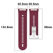 For Xiaomi Watch H1 Blood Pressure Watch Silicone Watch Band(Black)