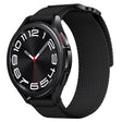 20mm Two Color Nylon Canvas Hook And Loop Fastener Watch Band(Black+Red) - 20mm Bands by PMC TechLife | Online Shopping South Africa | PMC TechLife