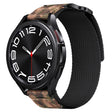 20mm Two Color Nylon Canvas Hook And Loop Fastener Watch Band(Black+Camouflage) - 20mm Bands by PMC TechLife | Online Shopping South Africa | PMC TechLife