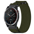 For Garmin Quatix 7 22mm Nylon Hook And Loop Fastener Watch Band(Army Green) - free shipping - PMC TechLife - Order now!
