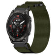 For Garmin Epix Pro 47mm 22mm Nylon Hook And Loop Fastener Watch Band(Army Green) - Watch Bands by PMC TechLife | Online Shopping South Africa | PMC TechLife