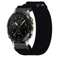 For Garmin MARQ Athlete Gen 2 22mm Nylon Hook And Loop Fastener Watch Band(Black) - free shipping - PMC TechLife - Order now!