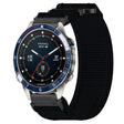 For Garmin MARQ Captain Gen 2 22mm Nylon Hook And Loop Fastener Watch Band(Black) - Watch Bands by PMC TechLife | Online Shopping South Africa | PMC TechLife | Buy Now Pay Later Mobicred