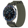 For Garmin MARQ Captain Gen 2 22mm Nylon Hook And Loop Fastener Watch Band(Grey) - Watch Bands by PMC TechLife | Online Shopping South Africa | PMC TechLife