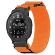 For Garmin Instinct Crossover Solar 22mm Nylon Hook And Loop Fastener Watch Band(Orange) - free shipping - PMC TechLife - Order now!
