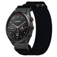 For Garmin Approach S62 22mm Nylon Hook And Loop Fastener Watch Band(Black) - Watch Bands by PMC TechLife | Online Shopping South Africa | PMC TechLife