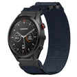 For Garmin Approach S62 22mm Nylon Hook And Loop Fastener Watch Band(Blue) - Watch Bands by PMC TechLife | Online Shopping South Africa | PMC TechLife