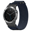 For Garmin Quatix 5 22mm Nylon Hook And Loop Fastener Watch Band(Blue) - Watch Bands by PMC TechLife | Online Shopping South Africa | PMC TechLife | Buy Now Pay Later Mobicred