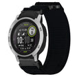 For Garmin Instinct 22mm Nylon Hook And Loop Fastener Watch Band(Black) - free shipping - PMC TechLife - Order now!