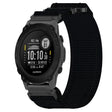 For Garmin Descent G1 22mm Nylon Hook And Loop Fastener Watch Band(Black) - Watch Bands by PMC TechLife | Online Shopping South Africa | PMC TechLife