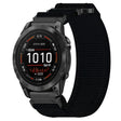 For Garmin Epix Pro 51mm 26mm Nylon Hook And Loop Fastener Watch Band(Black) - Watch Bands by PMC TechLife | Online Shopping South Africa | PMC TechLife