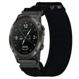 For Garmin D2 Delta PX 26mm Nylon Hook And Loop Fastener Watch Band(Black) - Watch Bands by PMC TechLife | Online Shopping South Africa | PMC TechLife
