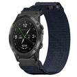 For Garmin D2 Delta PX 26mm Nylon Hook And Loop Fastener Watch Band(Blue) - Watch Bands by PMC TechLife | Online Shopping South Africa | PMC TechLife