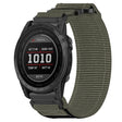 For Garmin Tactix 7 26mm Nylon Hook And Loop Fastener Watch Band(Grey) - Watch Bands by PMC TechLife | Online Shopping South Africa | PMC TechLife