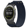 For Garmin Enduro 26mm Nylon Hook And Loop Fastener Watch Band(Blue) - Watch Bands by PMC TechLife | Online Shopping South Africa | PMC TechLife