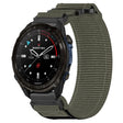 For Garmin Descent Mk3 43mm 20mm Nylon Hook And Loop Fastener Watch Band(Grey) - Watch Bands by PMC TechLife | Online Shopping South Africa | PMC TechLife