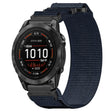 For Garmin Epix Pro 42mm 20mm Nylon Hook And Loop Fastener Watch Band(Blue) - Watch Bands by PMC TechLife | Online Shopping South Africa | PMC TechLife